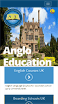 Mobile Screenshot of angloed.com